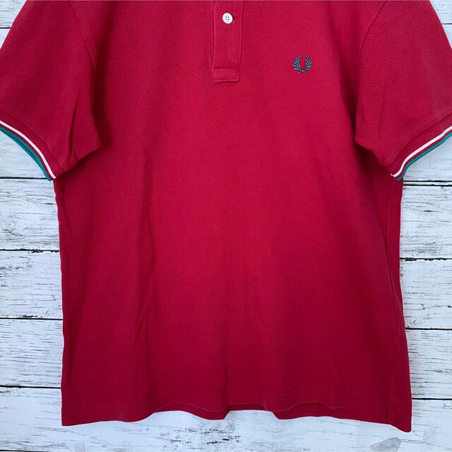 FRED PERRY - FRED PERRY フレッドペリー ポロシャツ 半袖 ワン 