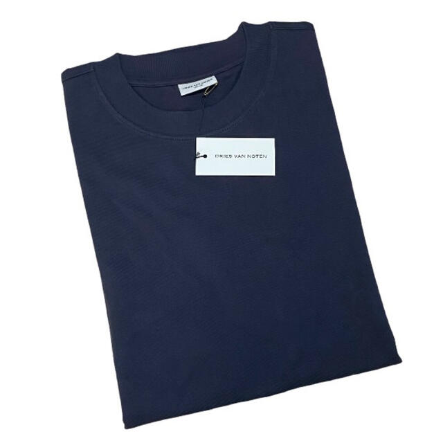 DRIES VAN NOTEN(ドリスヴァンノッテン)の新品【ドリスヴァンノッテン】半袖 Tシャツ クルーネック グレー メンズのトップス(Tシャツ/カットソー(半袖/袖なし))の商品写真