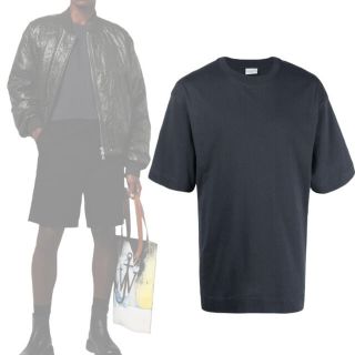 ドリスヴァンノッテン(DRIES VAN NOTEN)の新品【ドリスヴァンノッテン】半袖 Tシャツ クルーネック グレー(Tシャツ/カットソー(半袖/袖なし))