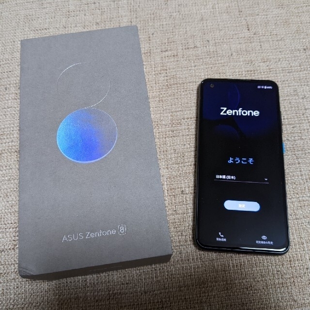 スマホ/家電/カメラASUS Zenfone 8  RAM16GB/ROM256GB ブラック