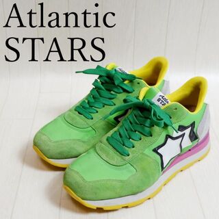 アトランティックスターズ(Atlantic STARS)のアトランティックスターズ スニーカー メンズ サイズ26.5㎝ グリーン(スニーカー)