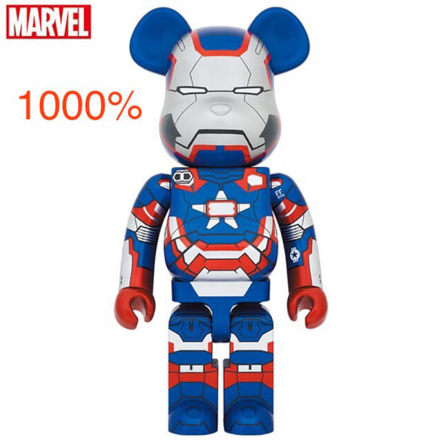 BE@RBRICK IRON PATRIOT 1000％