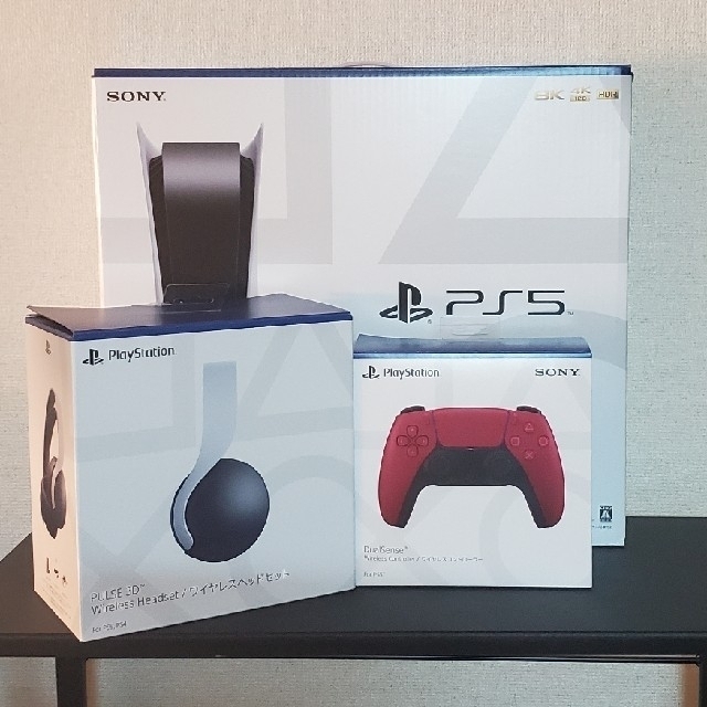 ゲームソフト/ゲーム機本体☆PlayStation5☆３点set☆