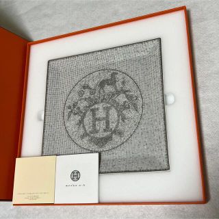 エルメス(Hermes)の新品 エルメス スクエアプレート シルバー(食器)