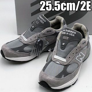 ニューバランス(New Balance)の新品★25.5cm/2E ニューバランス MR993GL グレー スニーカー(スニーカー)