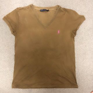 ラルフローレン(Ralph Lauren)のRalph Lauren ラルフローレン　Tシャツ　XS~S オリーブカーキ(Tシャツ(半袖/袖なし))