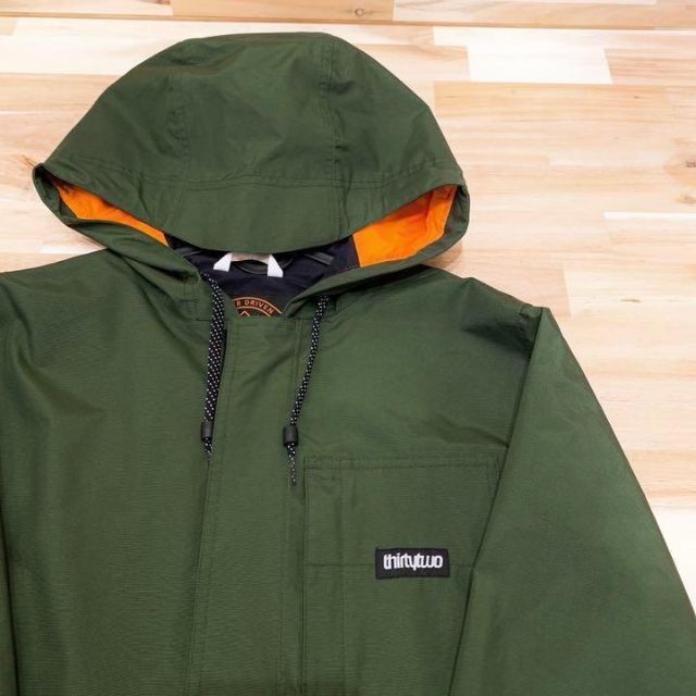 美品 thirtytwo 32 サーティーツー スノーボードウェア カーキ M