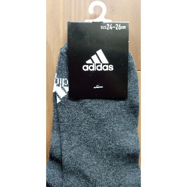 adidas(アディダス)の【新品】 4足組 adidas アディダス★メンズソックス 24~26cm★福助 メンズのレッグウェア(ソックス)の商品写真