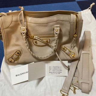 バレンシアガ(Balenciaga)のBALENCIAGA  メタリックエッジシティ(ハンドバッグ)