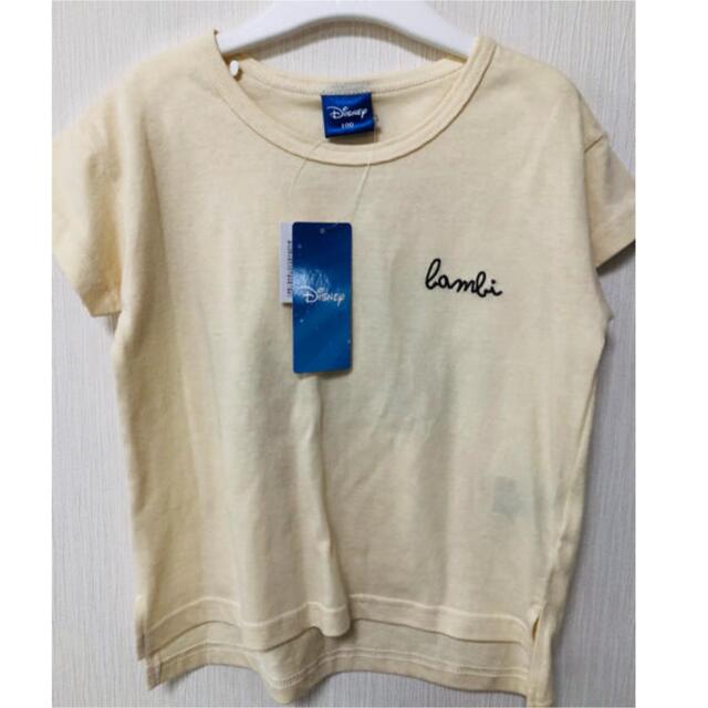 ディズニー バンビ とんすけ Tシャツ 100 半袖 刺繍