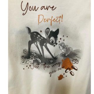 Disney - ディズニー バンビ とんすけ Tシャツ 100 半袖 刺繍の通販 by