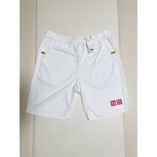 ユニクロ(UNIQLO)の【新品未使用タグ付き】ユニクロ　ショートパンツ　錦織圭　ウィンブルドン(ウェア)