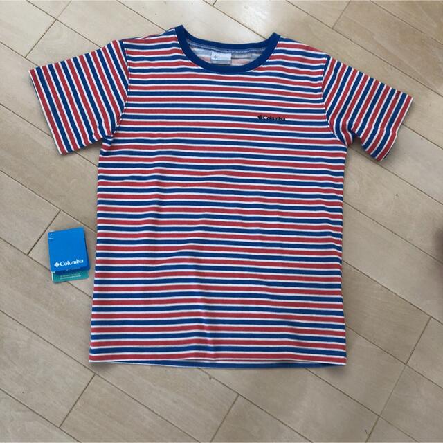 Columbia(コロンビア)のコロンビア　半袖Tシャツ　マルチボーダー　トリコロール メンズのトップス(Tシャツ/カットソー(半袖/袖なし))の商品写真