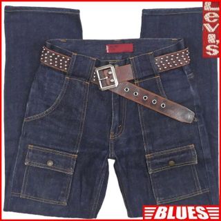 リーバイス(Levi's)のリーバイスレッドタブ W29 ブッシュパンツ デニム 古着 メンズ X6324(デニム/ジーンズ)