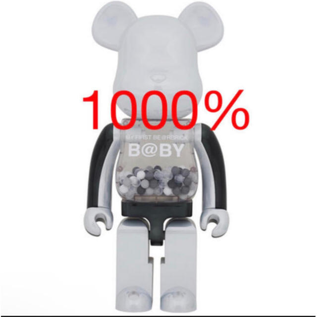 BE@RBRICK(ベアブリック)の1000 MY FIRST BE@RBRICK CHROME  エンタメ/ホビーのフィギュア(その他)の商品写真