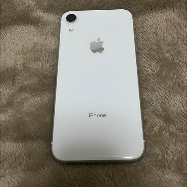 iPhone XR ホワイト 値下げしました❤️ スマホ/家電/カメラのスマートフォン/携帯電話(スマートフォン本体)の商品写真