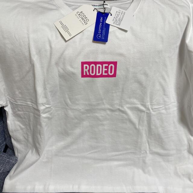 RODEO CROWNS(ロデオクラウンズ)のネオンロゴTシャツ　rodeo crowns レディースのトップス(Tシャツ(半袖/袖なし))の商品写真
