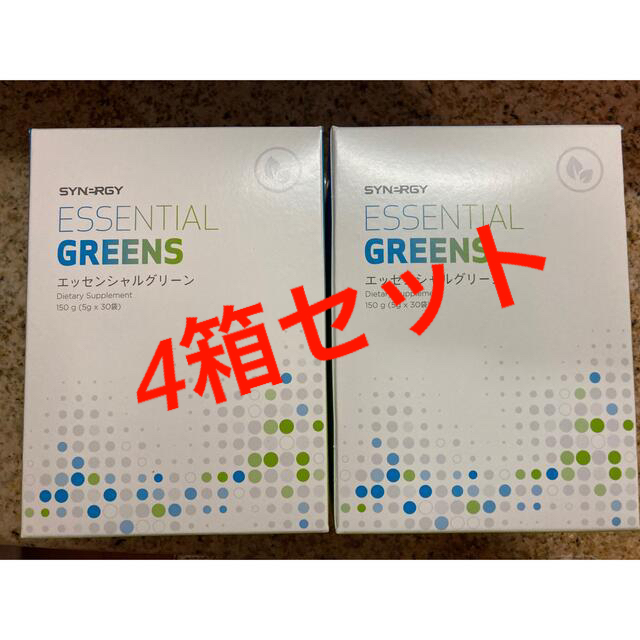 Hugutam様専用エッセンシャルグリーン4箱セット 食品/飲料/酒の健康食品(青汁/ケール加工食品)の商品写真