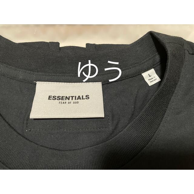 FEAR OF GOD(フィアオブゴッド)のFOG Essentials Tee Tシャツ ブラック 22SS L メンズのトップス(Tシャツ/カットソー(半袖/袖なし))の商品写真