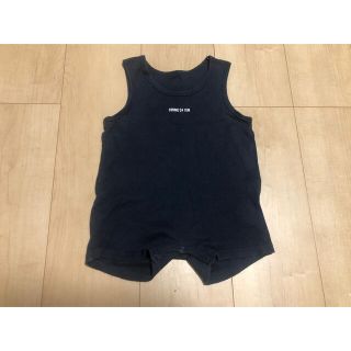 コムサイズム(COMME CA ISM)の『167様専用』 COMMSA CA ISMノースリーブロンパース　80cm(ロンパース)