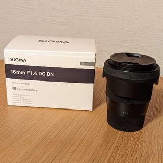 SIGMA - SIGMA F1.4 DC DN（ソニーEマウントレンズ）