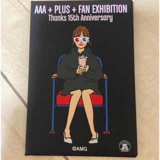 トリプルエー(AAA)のAAA＋PLUS＋FAN EXHIBITION スクエア缶バッジ(宇野実彩子)(ミュージシャン)