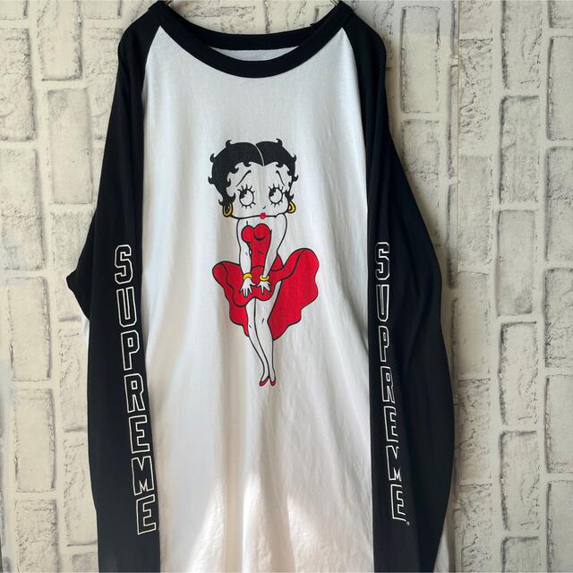 低価HOT Supreme - Supreme Betty Boop Raglan L/S Teeの通販 by