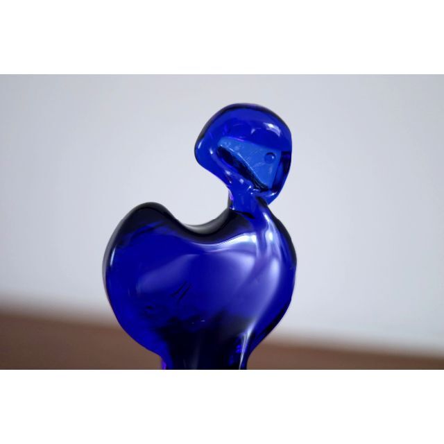 iittala(イッタラ)のErik Hoglund エリックホグラン ガラスオブジェ 1228bl エンタメ/ホビーの美術品/アンティーク(ガラス)の商品写真