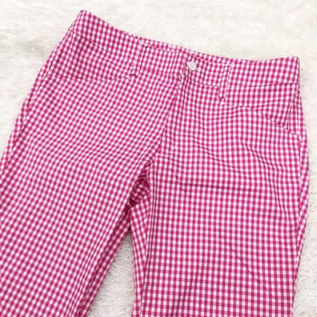 adidas GOLF ハーフパンツ チェック レディース サイズL アディダスパンツ\u0026チェック柄スニードセット