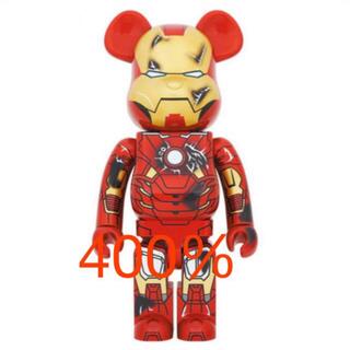 メディコムトイ(MEDICOM TOY)のBE@RBRICK IRON MAN MARK VII DAMAGE 400％(その他)