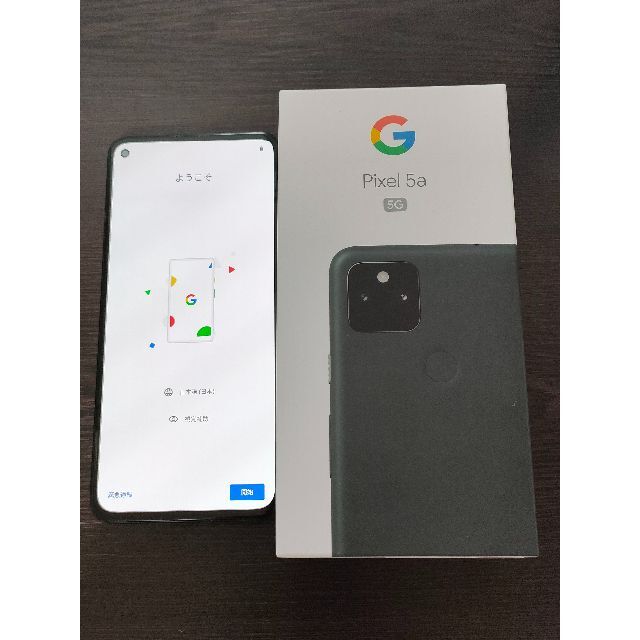 pixel5a 本体  Google pixel SIMロック解除 スマホ/家電/カメラのスマートフォン/携帯電話(スマートフォン本体)の商品写真
