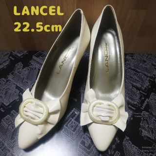 ランセル(LANCEL)のLANCEL (ランセル) リボン パンプス   新品未使用(ハイヒール/パンプス)