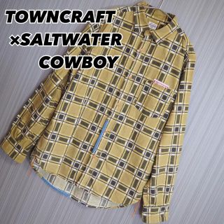 TOWNCRAFT × SALTWATER COWBOY チェックシャツ  長袖(シャツ)