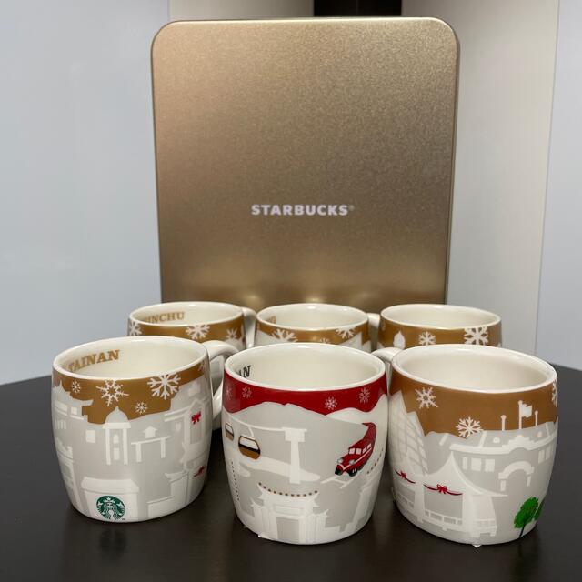 Starbucks Coffee(スターバックスコーヒー)のスターバックス（台湾）マグ6個 インテリア/住まい/日用品のキッチン/食器(グラス/カップ)の商品写真