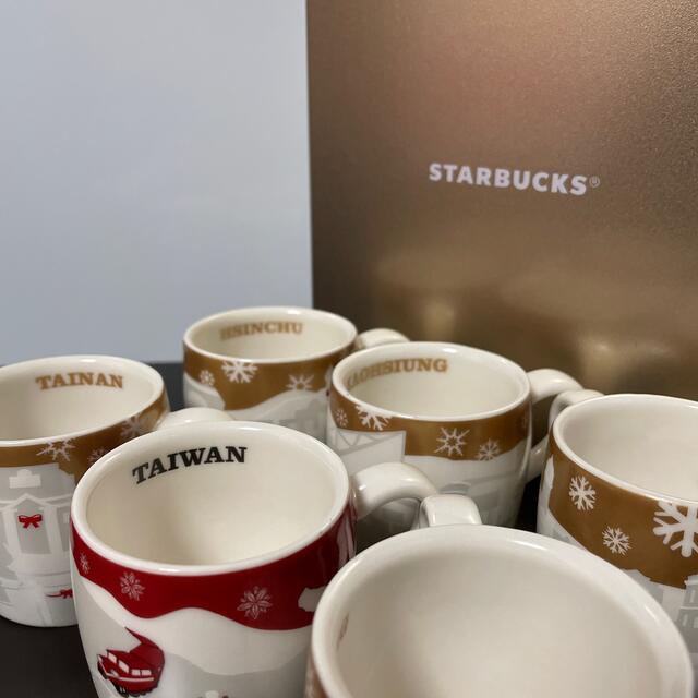 Starbucks Coffee(スターバックスコーヒー)のスターバックス（台湾）マグ6個 インテリア/住まい/日用品のキッチン/食器(グラス/カップ)の商品写真