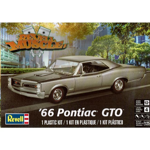 レベルモノグラム'66 ポンティアック GTO 1/25 アメリカレベル