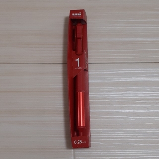ミツビシエンピツ(三菱鉛筆)のジェットストリームエッジ 0.28 パッションレッド エキサイトカラー 限定色(その他)