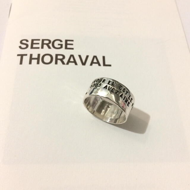 SERGE THORAVAL Reve 夢 リング セルジュトラヴァル シルバー www