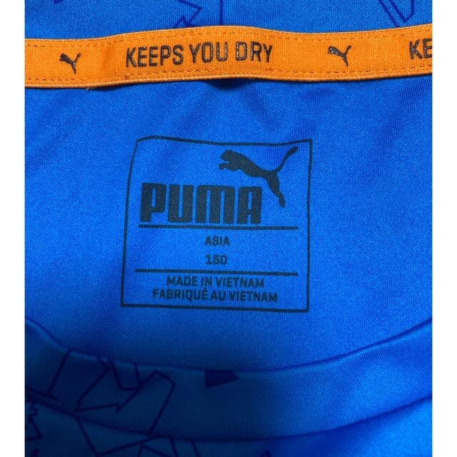 PUMA(プーマ)のぴーちゃん様専用🧡プーマ　半袖　150 スポーツ/アウトドアのサッカー/フットサル(ウェア)の商品写真