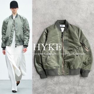 HYKE ボンバージャケット 完売品