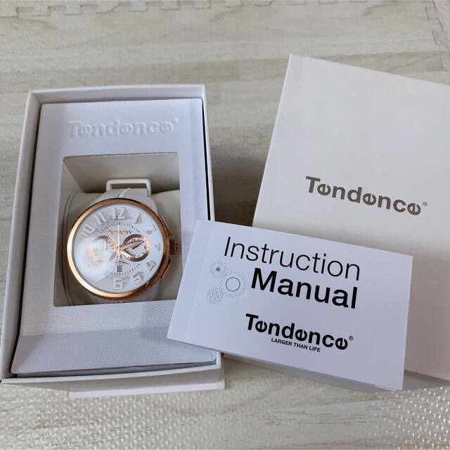 TENDENCE♡腕時計ホワイト