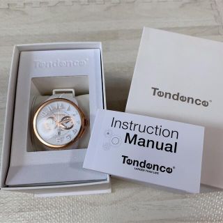 テンデンス(Tendence)のTENDENCE♡腕時計ホワイト(腕時計(アナログ))