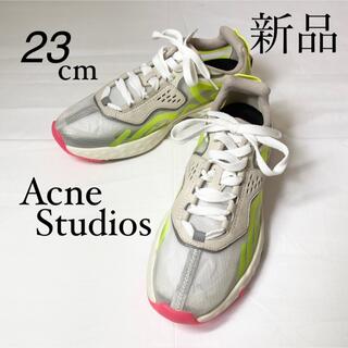 アクネストゥディオズ(Acne Studios)のAcne Studios アクネストゥディオズ　ロゴ入りスニーカー　23cm(スニーカー)