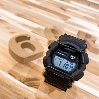 カシオ(CASIO)の激レアCASIOカシオ×ハフHUF限定コラボG-SHOCK黒GD-400HUF(腕時計(デジタル))