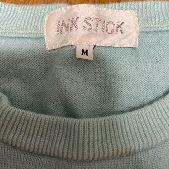 ウール100%ニットセーター半袖お値引き レディースのトップス(ニット/セーター)の商品写真