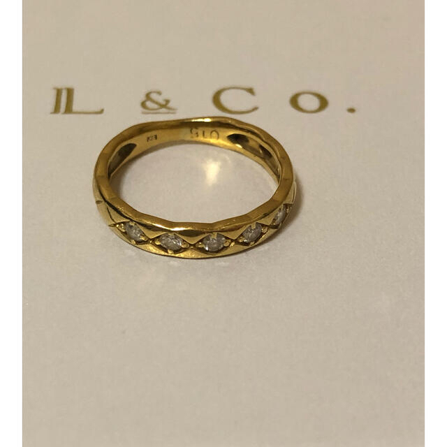 L &Co ☆18kダイヤモンドリング　 レディースのアクセサリー(リング(指輪))の商品写真