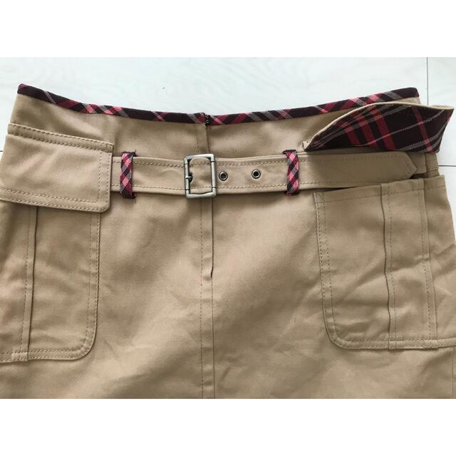 BURBERRY BLUE LABEL(バーバリーブルーレーベル)の新品未使用！美品！レア！バーバリー　スカート レディースのスカート(ミニスカート)の商品写真