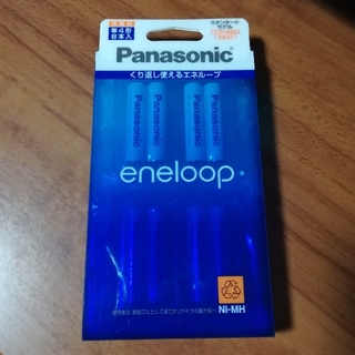 パナソニック(Panasonic)のPanasonic エネループ・スタンダードモデル（単四×8本)(バッテリー/充電器)