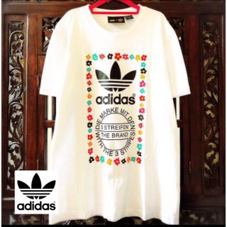 アディダス(adidas)のアディダス ファレルウィリアムス Tシャツ 花柄 ジャージ タンクトップ(Tシャツ/カットソー(半袖/袖なし))