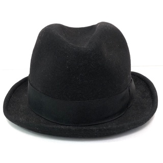 ラブラット(LABRAT)のLABRAT × CA4LA ハット コラボ 中折れ帽 ブラック 帽子 完売品 (ハット)